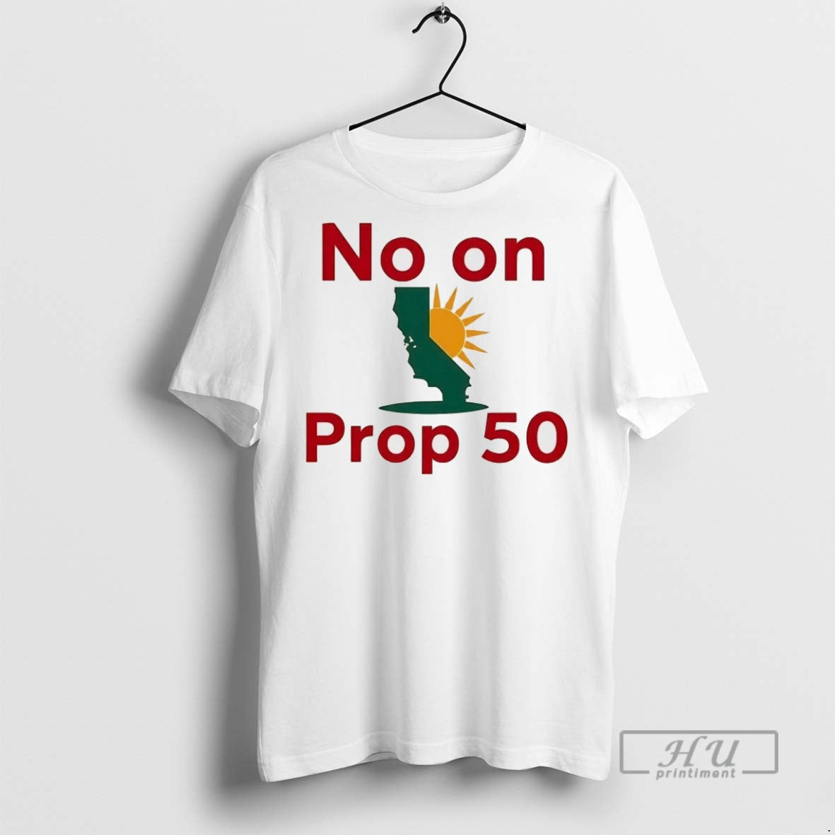 Officials California No On Prop 50 - Adult & Kids T-Shirts, Sweatshirts & Hoodies apparel design preview 1