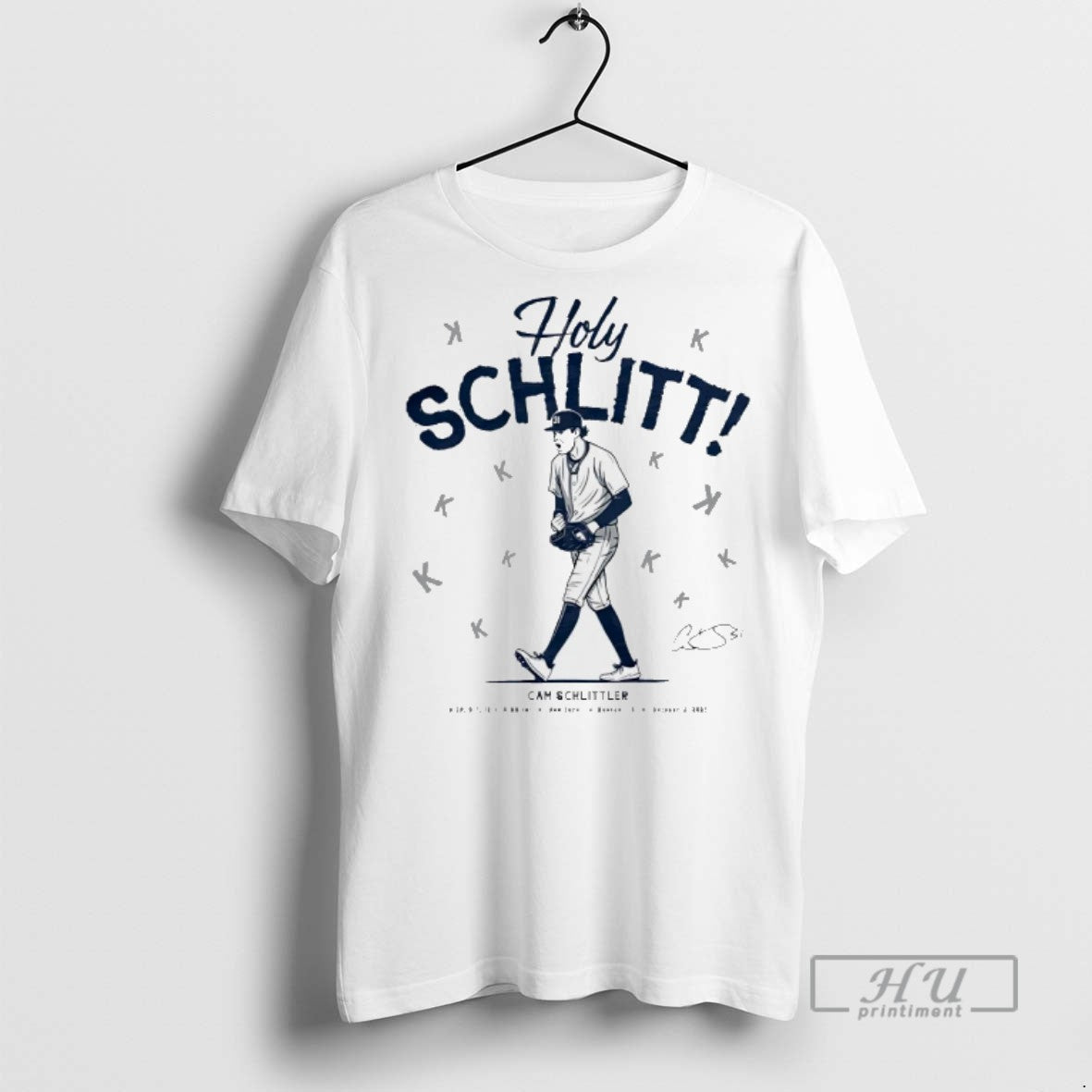 Officials Cam Schlittler Bronx New York Baseball Holy - Adult & Kids T-Shirts, Sweatshirts & Hoodies apparel design preview 1
