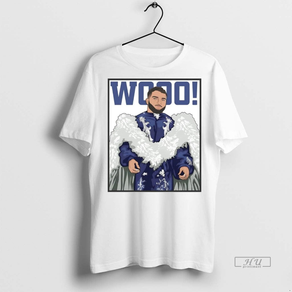 Officials Cameron Skattebo Wooo New York Giants - Adult & Kids T-Shirts, Sweatshirts & Hoodies apparel design preview 1