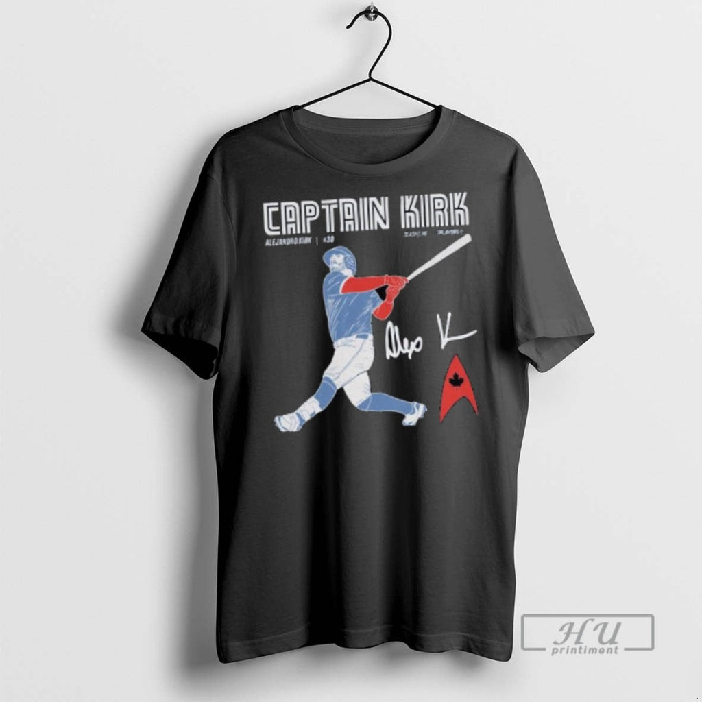 Officials Captain Alejandro Kirk Toronto Blue Jays - Adult & Kids T-Shirts, Sweatshirts & Hoodies apparel design preview 1