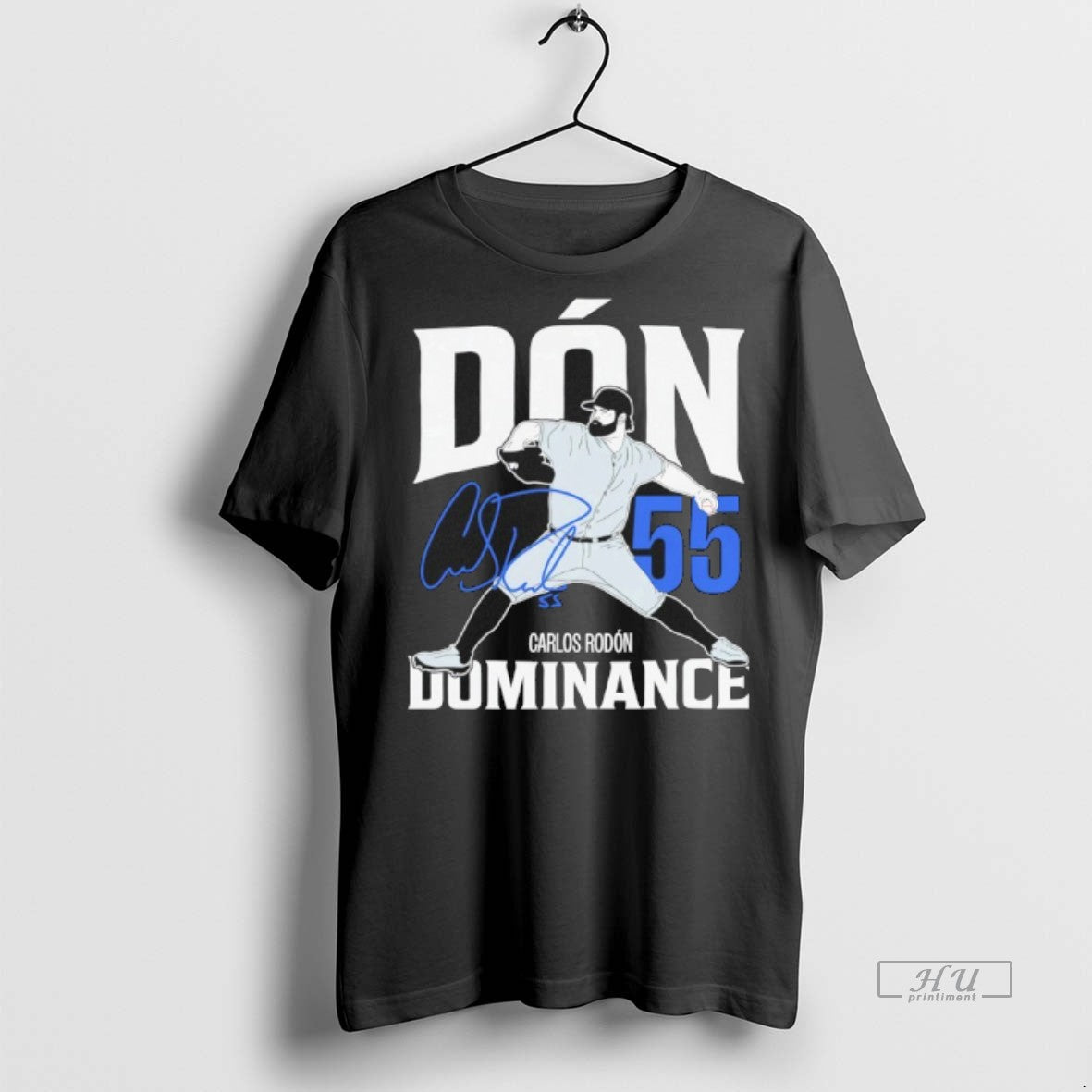 Officials Carlos Rodon 55 Don Dominance New York - Adult & Kids T-Shirts, Sweatshirts & Hoodies apparel design preview 1