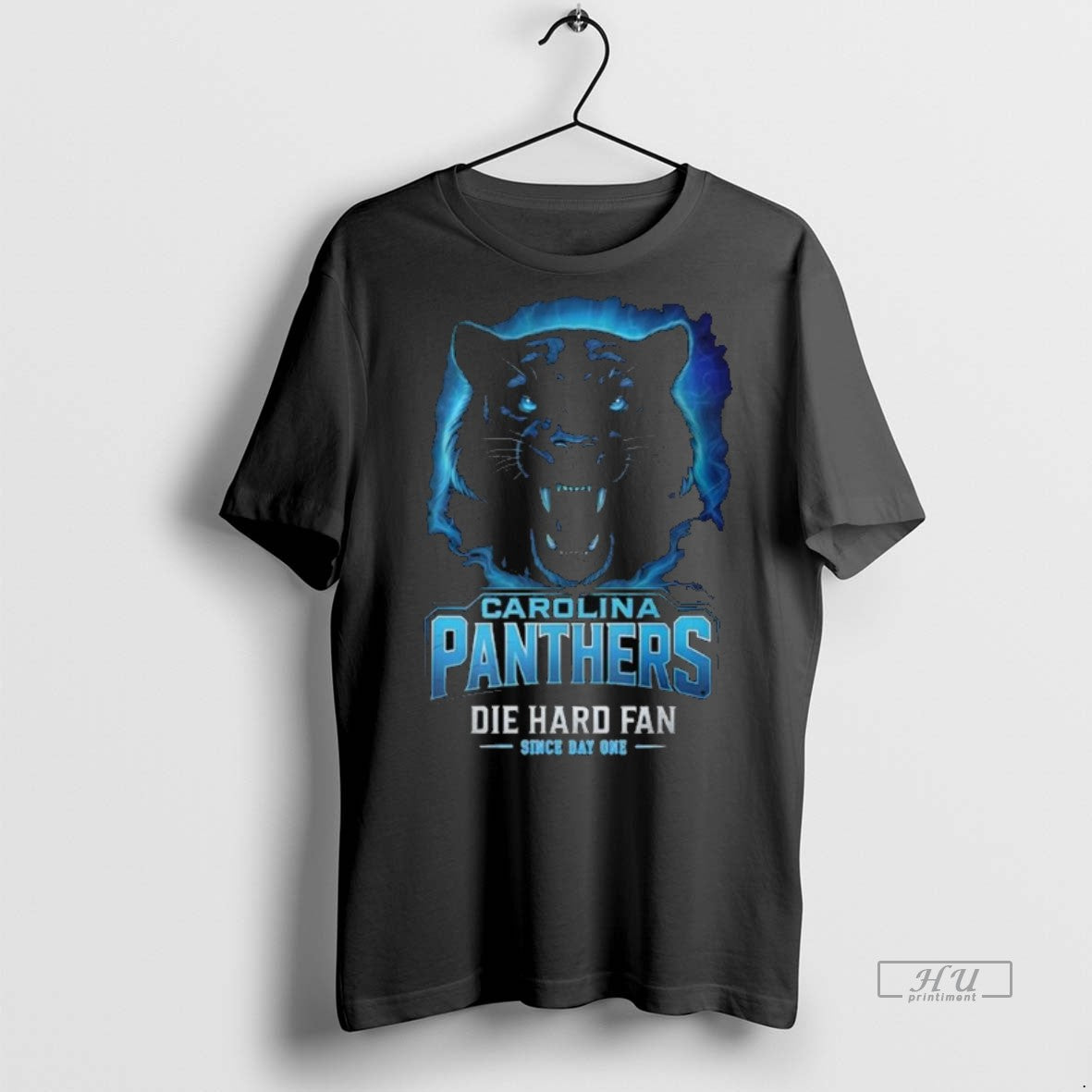 Officials Carolina Panthers Die Hard Fan Since Day - Adult & Kids T-Shirts, Sweatshirts & Hoodies apparel design preview 1