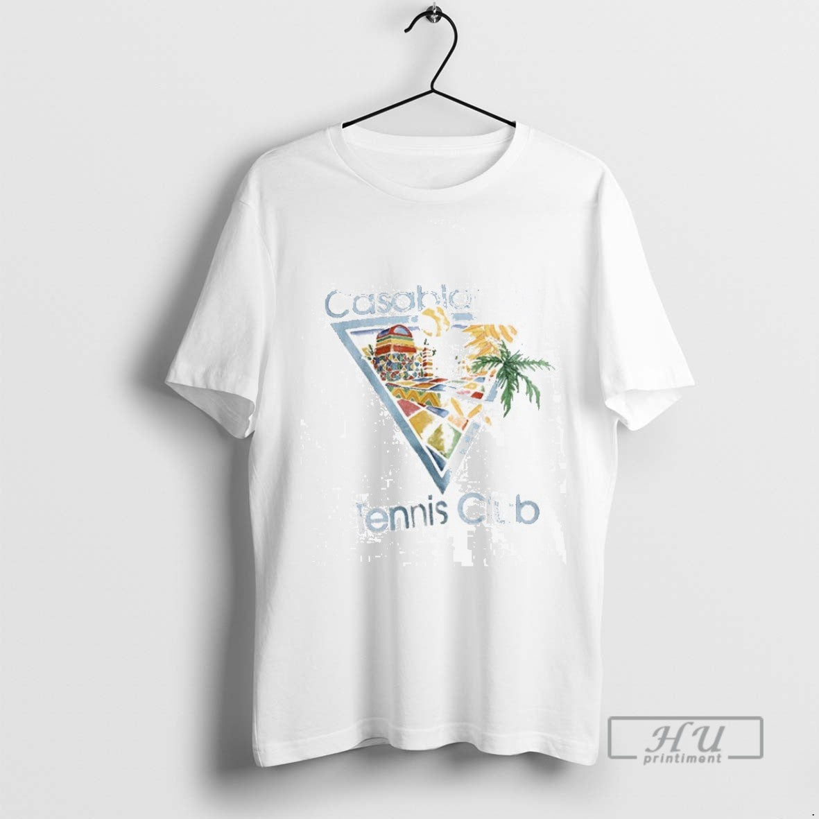 Officials Casablanca Tennis Club Summer Vintage - Adult & Kids T-Shirts, Sweatshirts & Hoodies apparel design preview 1