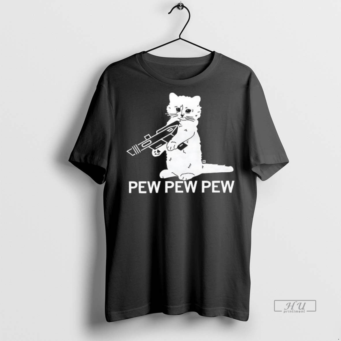 Officials Cat Pew Cute Black White Sweater - Adult & Kids T-Shirts, Sweatshirts & Hoodies apparel design preview 1