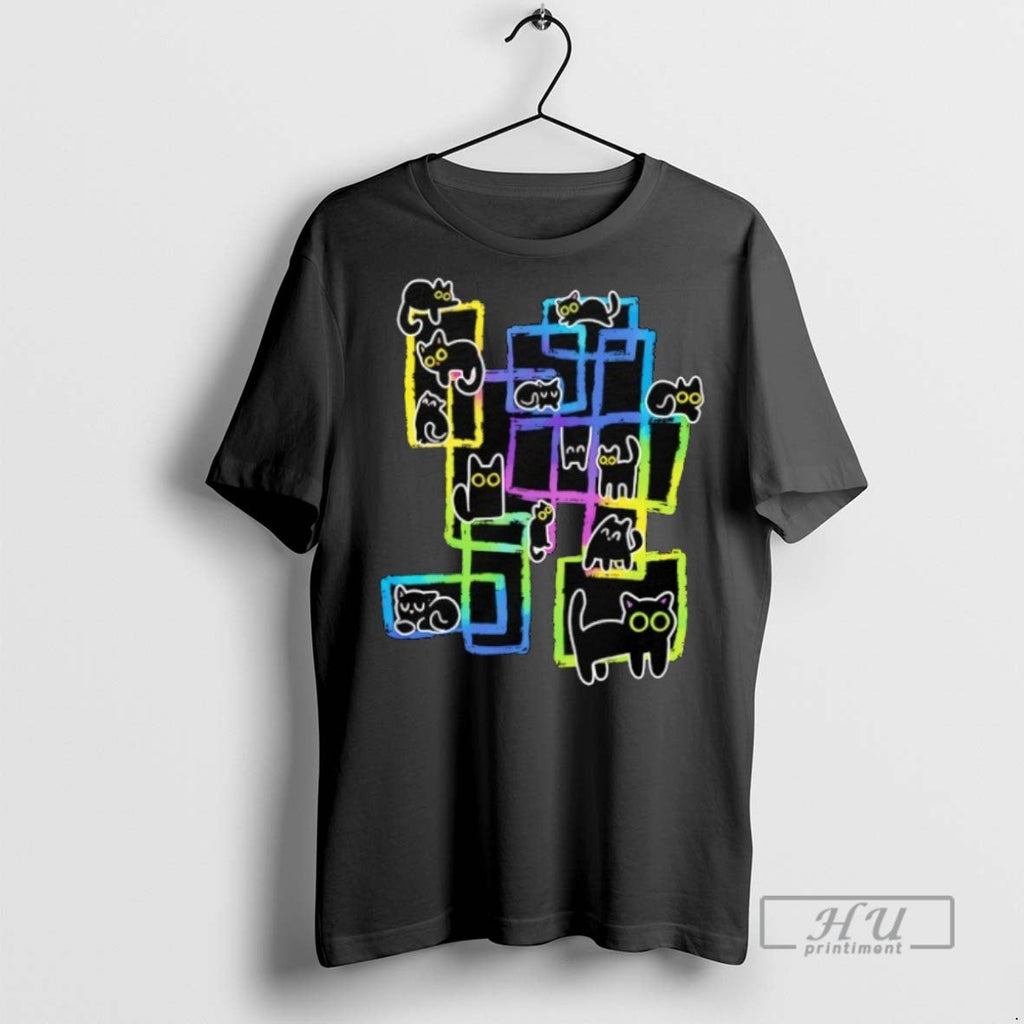 Officials Cats In Rectangles - Adult & Kids T-Shirts, Sweatshirts & Hoodies apparel design preview 1