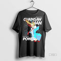 Officials Chainsaw Man Power Magazine Cover Sweater - Adult & Kids T-Shirts, Sweatshirts & Hoodies apparel design preview 1
