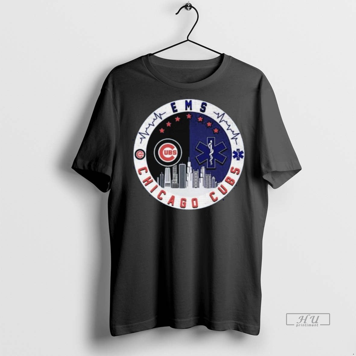 Officials Chicago Cubs Ems 2025 Emergency Medical - Adult & Kids T-Shirts, Sweatshirts & Hoodies apparel design preview 1