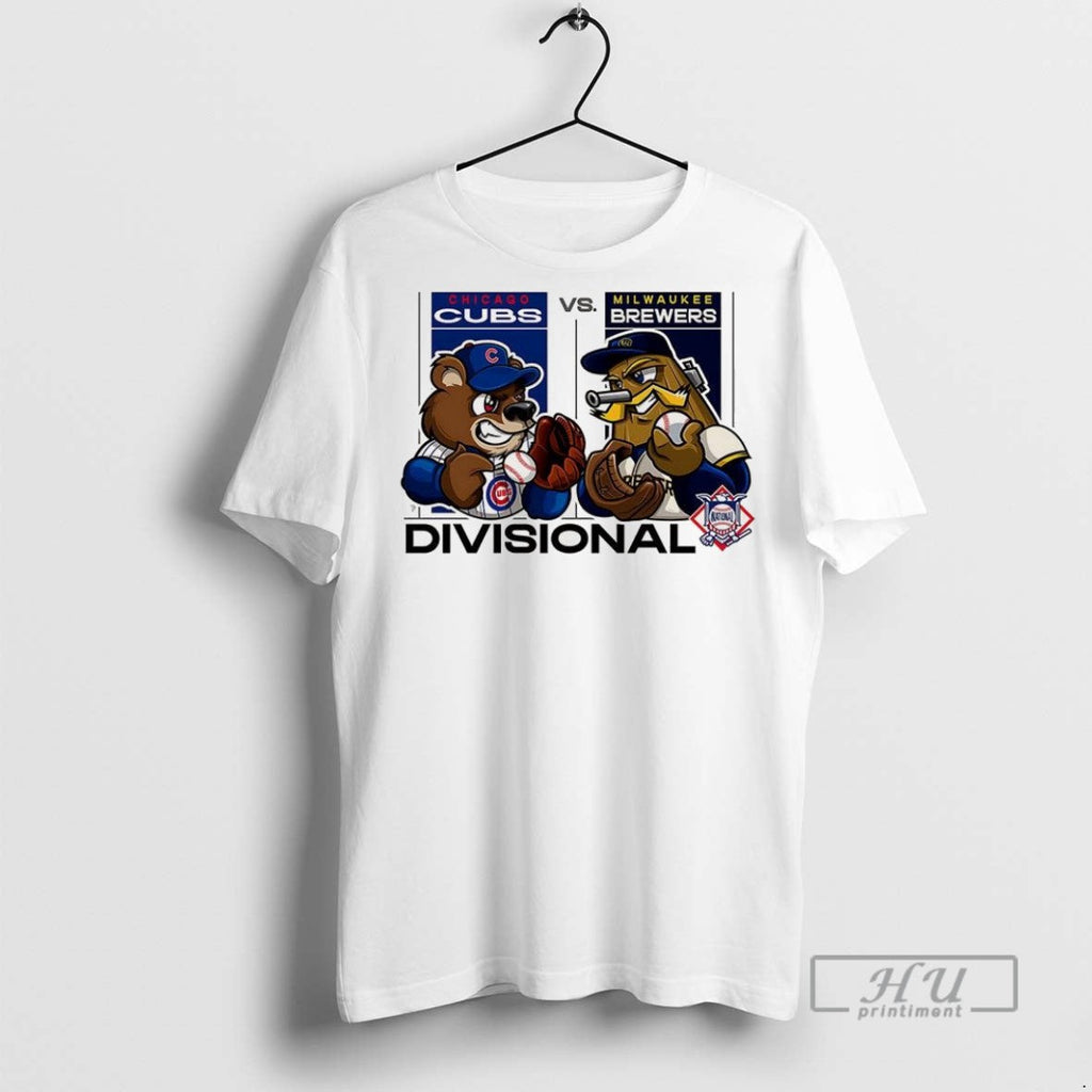 Officials Chicago Cubs Vs Milwaukee Brewers National - Adult & Kids T-Shirts, Sweatshirts & Hoodies apparel design preview 1