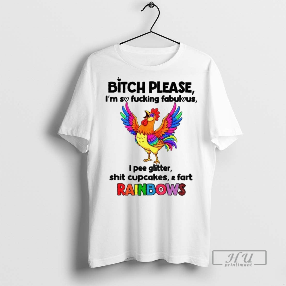 Officials Chicken Bitch Please Im So Fucking Fabulous - Adult & Kids T-Shirts, Sweatshirts & Hoodies apparel design preview 1