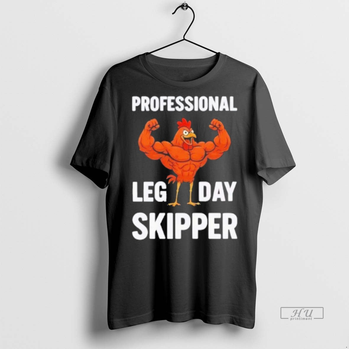 Officials Chicken Professional Leg Day Skipper - Adult & Kids T-Shirts, Sweatshirts & Hoodies apparel design preview 1