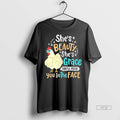Officials Chicken Shes Beauty Grace Shell Peck You In - Adult & Kids T-Shirts, Sweatshirts & Hoodies apparel design preview 1