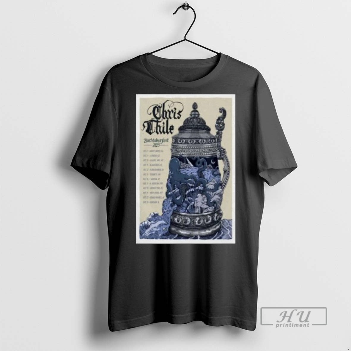 Officials Chris Thile Bach Tober Fest Concert - Adult & Kids T-Shirts, Sweatshirts & Hoodies apparel design preview 1