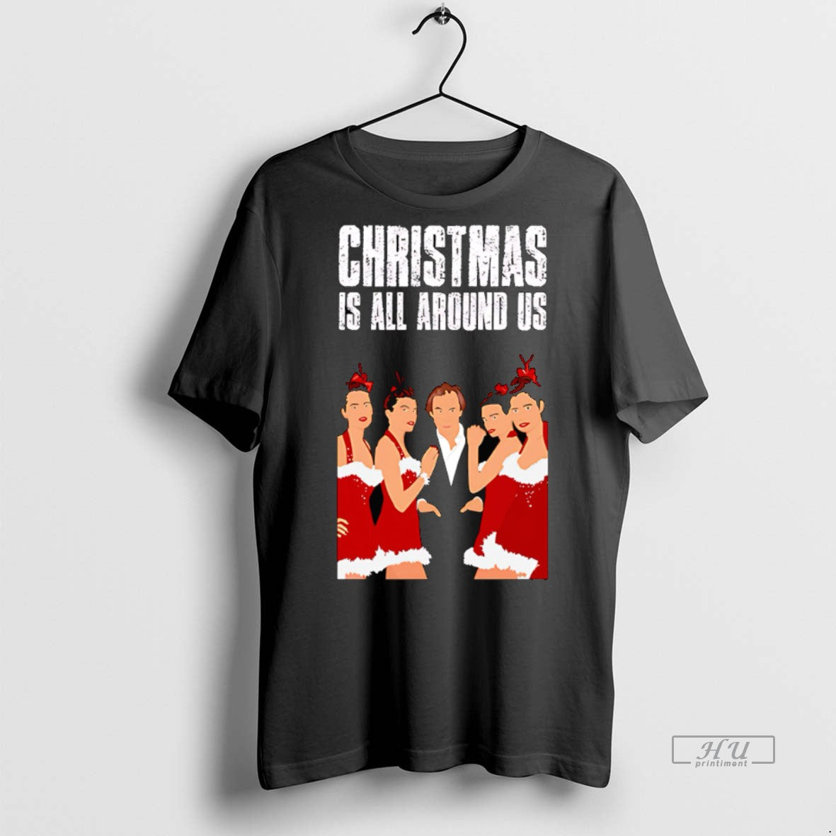 Officials Christmas Is All Around Us Sweater - Adult & Kids T-Shirts, Sweatshirts & Hoodies apparel design preview 1