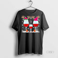 Officials Christmas Wine Glasses Reindeer Sweater - Adult & Kids T-Shirts, Sweatshirts & Hoodies apparel design preview 1