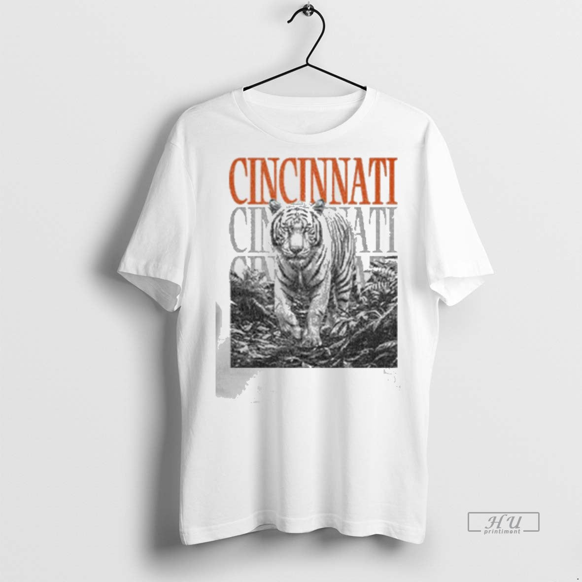 Officials Cincinanti White Tiger Sweater - Adult & Kids T-Shirts, Sweatshirts & Hoodies apparel design preview 1