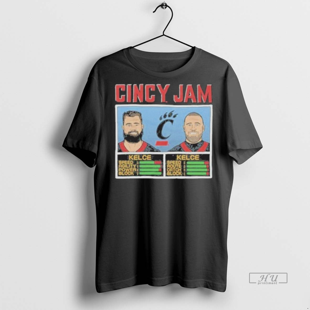 Officials Cincy Jam Kelce And Sweater - Adult & Kids T-Shirts, Sweatshirts & Hoodies apparel design preview 1