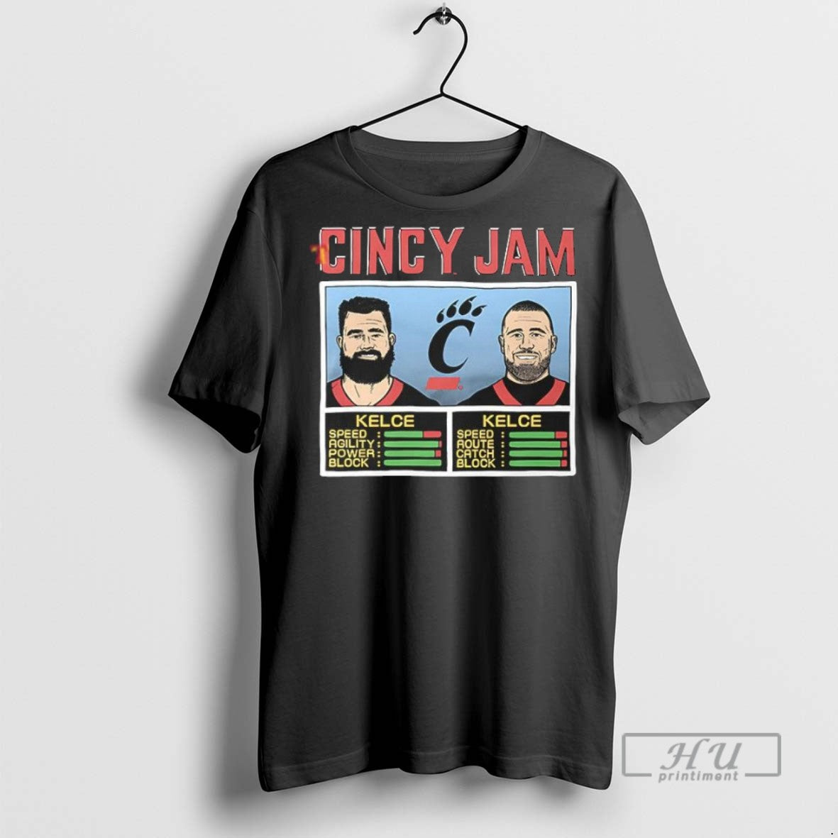 Officials Cincy Jam Kelce And - Adult & Kids T-Shirts, Sweatshirts & Hoodies apparel design preview 1