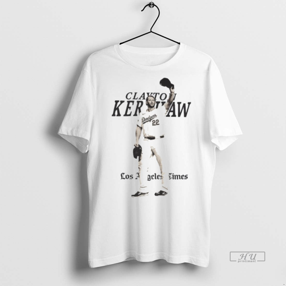 Officials Clayton Kershaw Los Angeles Dodgers 22 - Adult & Kids T-Shirts, Sweatshirts & Hoodies apparel design preview 1
