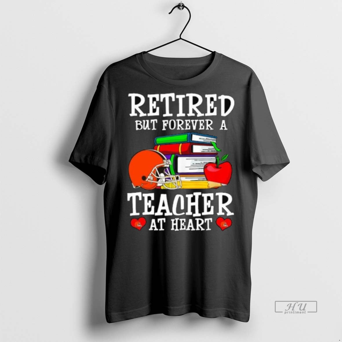 Officials Cleveland Browns Retired But Forever A - Adult & Kids T-Shirts, Sweatshirts & Hoodies apparel design preview 1
