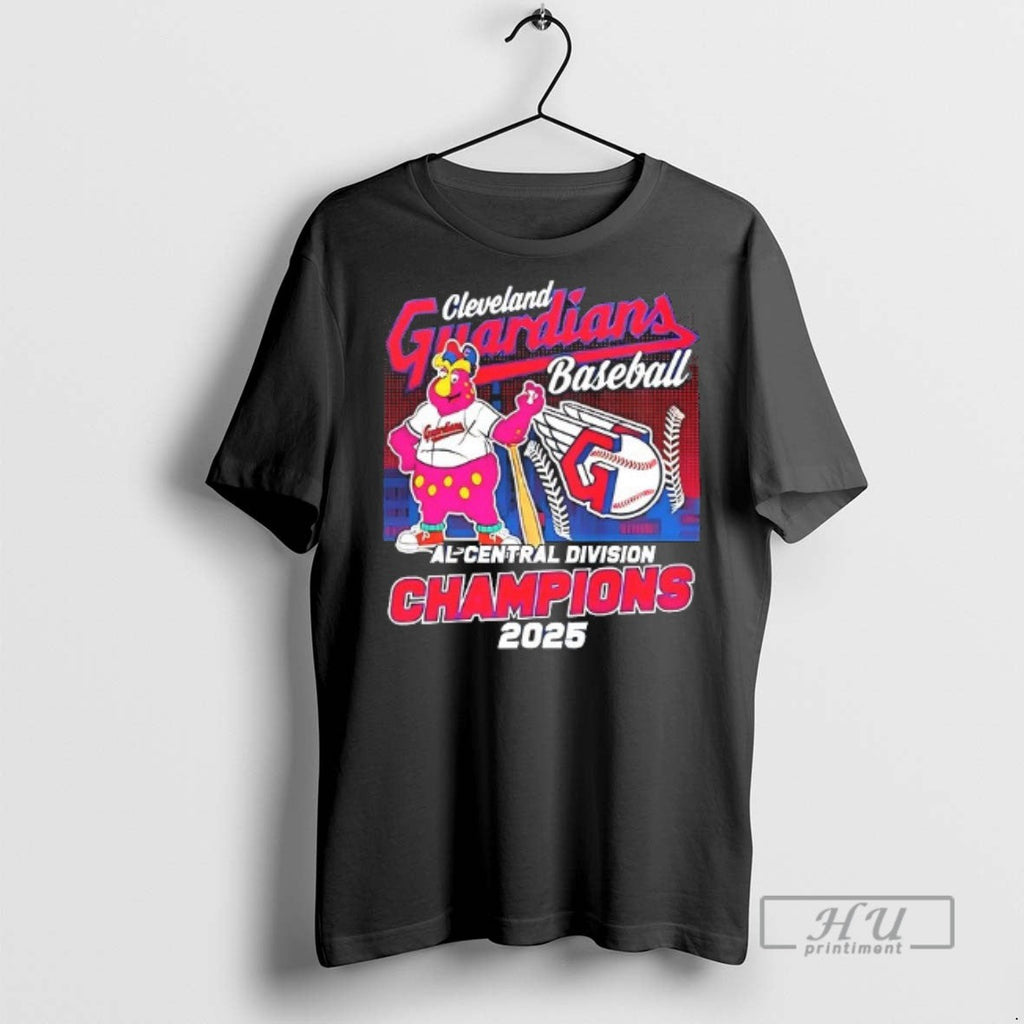 Officials Cleveland Guardians Al Central Division - Adult & Kids T-Shirts, Sweatshirts & Hoodies apparel design preview 1