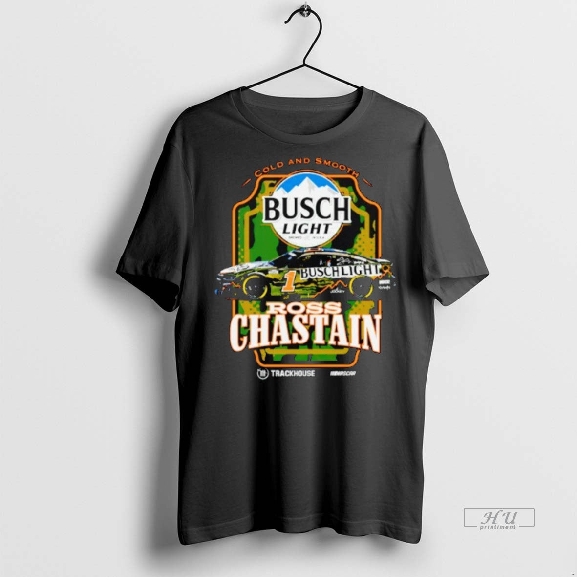 Officials Cold And Smooth Busch Light Camo Ross - Adult & Kids T-Shirts, Sweatshirts & Hoodies apparel design preview 1