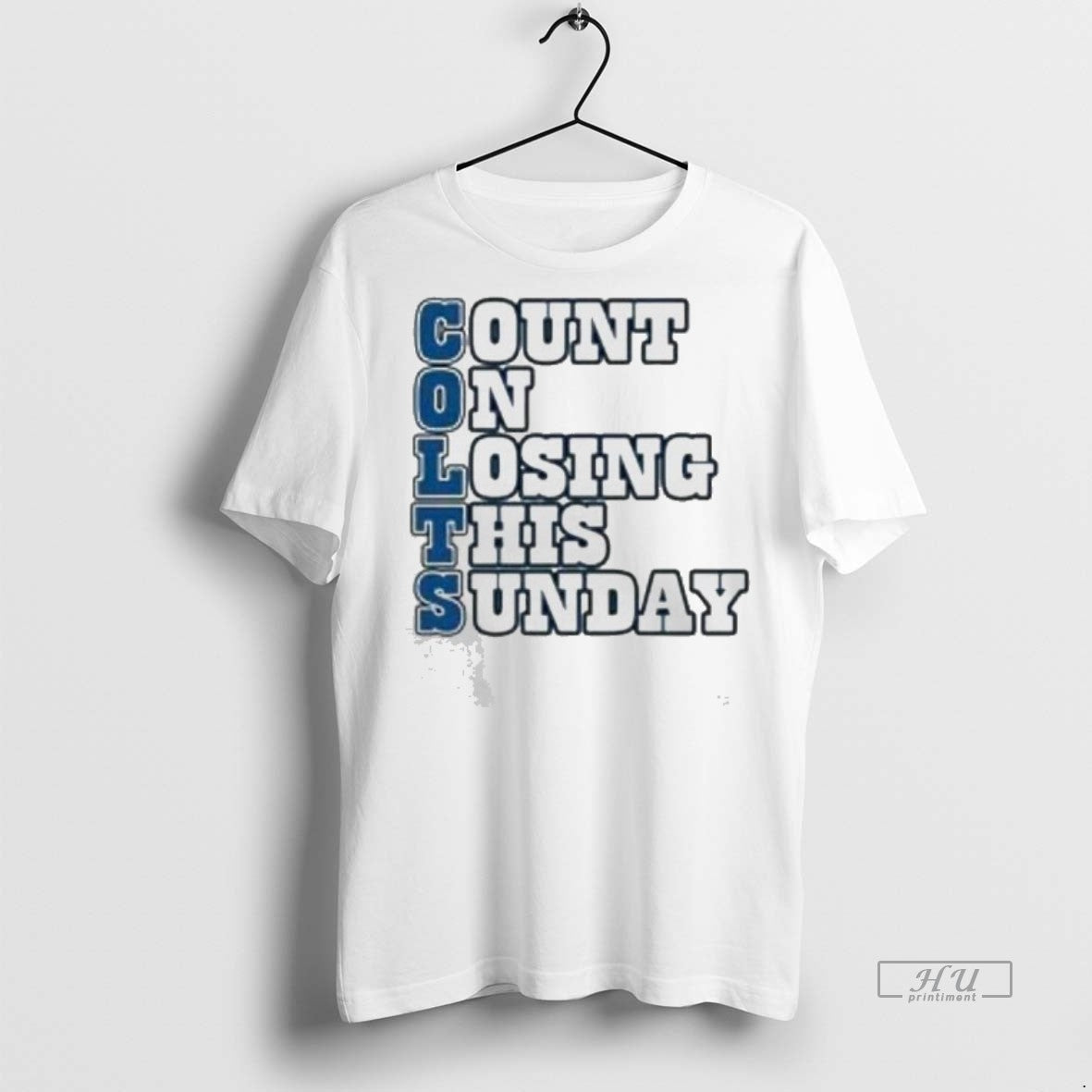 Officials Colts Count On Losing This Sunday Sweater - Adult & Kids T-Shirts, Sweatshirts & Hoodies apparel design preview 1