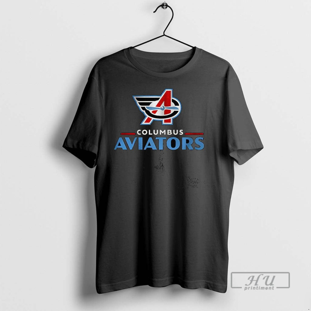 Officials Columbus Aviators Npsl Logo - Adult & Kids T-Shirts, Sweatshirts & Hoodies apparel design preview 1
