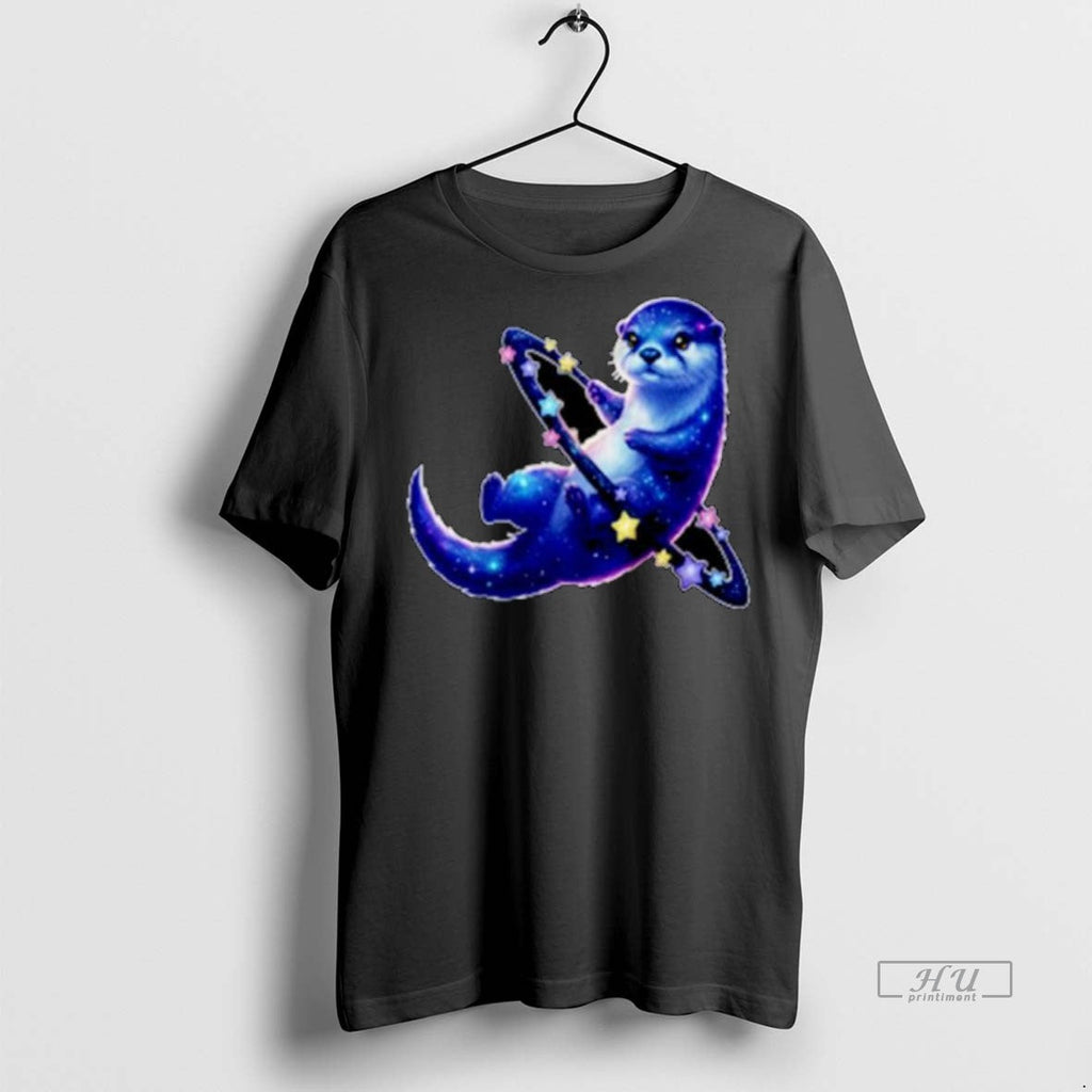 Officials Cosmic Otter Funny Ornaments Sweater - Adult & Kids T-Shirts, Sweatshirts & Hoodies apparel design preview 1