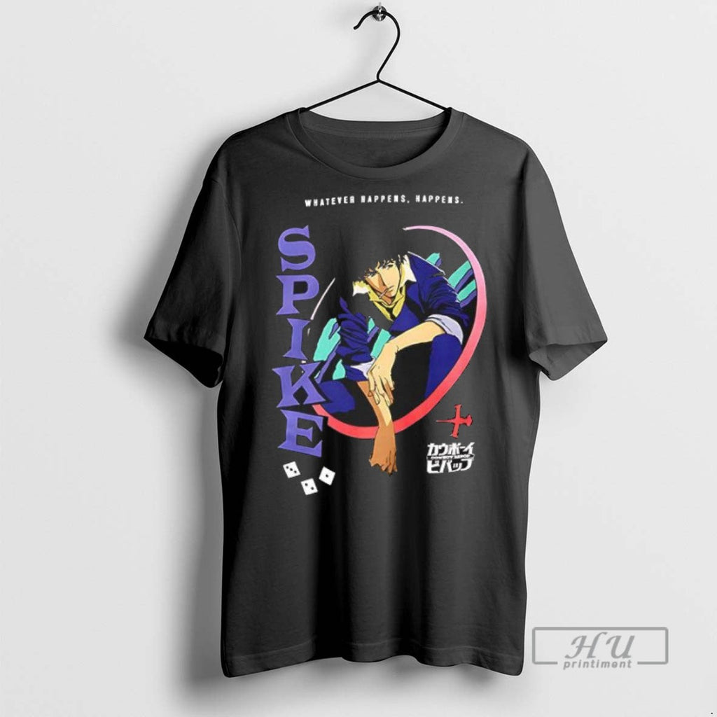 Officials Cowboy Bebop Spike Dice Portrait - Adult & Kids T-Shirts, Sweatshirts & Hoodies apparel design preview 1