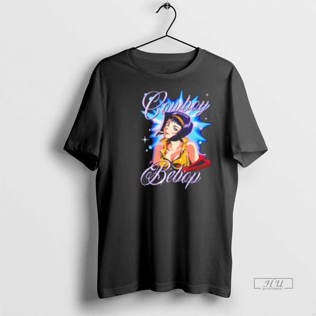 Officials Cowboy Bebop Faye Airbrush Portrait Sweater - Adult & Kids T-Shirts, Sweatshirts & Hoodies apparel design preview 1