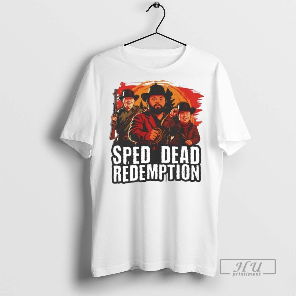 Officials Cowboy X Down Sped Dead Redemption - Adult & Kids T-Shirts, Sweatshirts & Hoodies apparel design preview 1