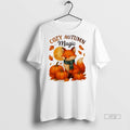 Officials Cozy Autumn Magic Cute Fox Halloween - Adult & Kids T-Shirts, Sweatshirts & Hoodies apparel design preview 1