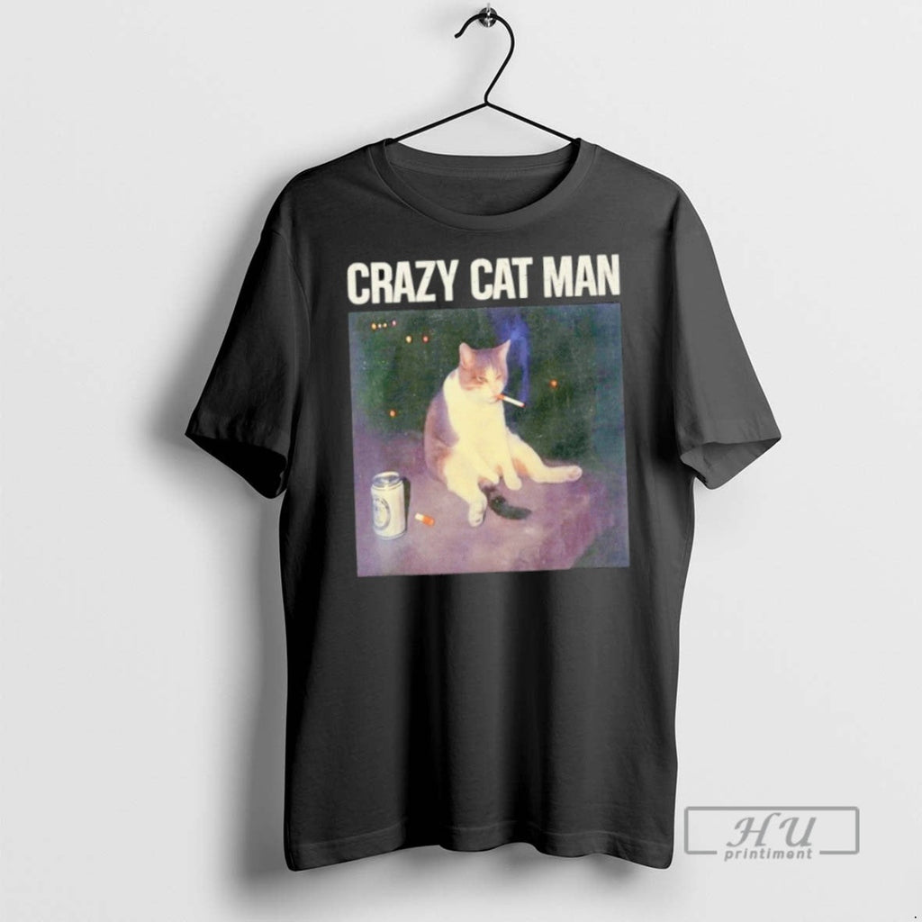 Officials Crazy Cat Man - Adult & Kids T-Shirts, Sweatshirts & Hoodies apparel design preview 1