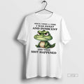 Officials Crocodile Once Upon A Time I Was Sweet And - Adult & Kids T-Shirts, Sweatshirts & Hoodies apparel design preview 1