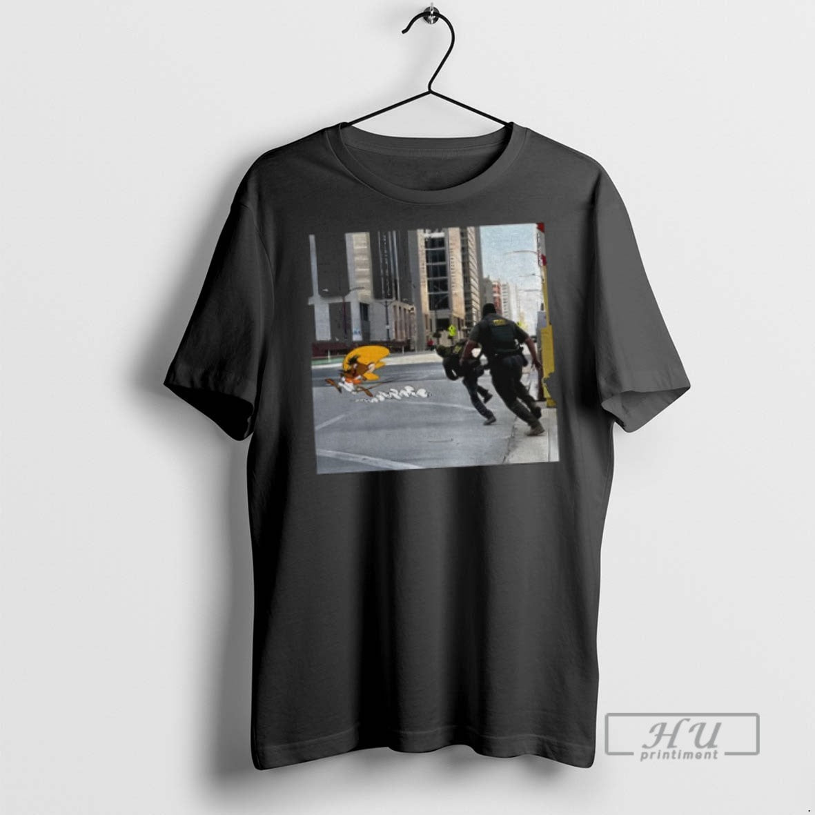 Officials Cyclist Taunting Ice Agents - Adult & Kids T-Shirts, Sweatshirts & Hoodies apparel design preview 1