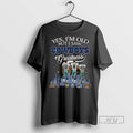 Officials Dallas Cowboys Yes Im Old But I Saw - Adult & Kids T-Shirts, Sweatshirts & Hoodies apparel design preview 1
