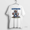 Officials Dallas Cowboys Vs New York Giants Mascot - Adult & Kids T-Shirts, Sweatshirts & Hoodies apparel design preview 1