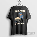 Officials Dan Campbell 4th Down And Fk It Long Sleve - Adult & Kids T-Shirts, Sweatshirts & Hoodies apparel design preview 1