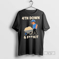 Officials Dan Campbell 4th Down And Fuck It - Adult & Kids T-Shirts, Sweatshirts & Hoodies apparel design preview 1
