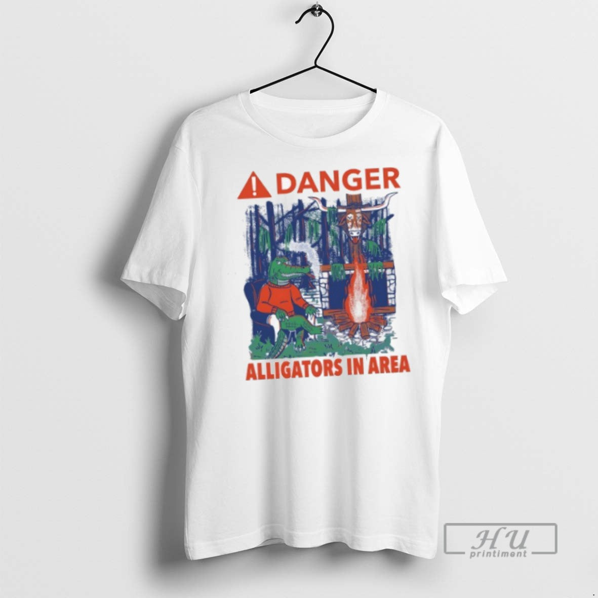 Officials Danger Alligators In Area Florida Gators - Adult & Kids T-Shirts, Sweatshirts & Hoodies apparel design preview 1