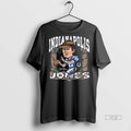 Officials Daniel Jones Indianapolis Colts Long Sleve - Adult & Kids T-Shirts, Sweatshirts & Hoodies apparel design preview 1