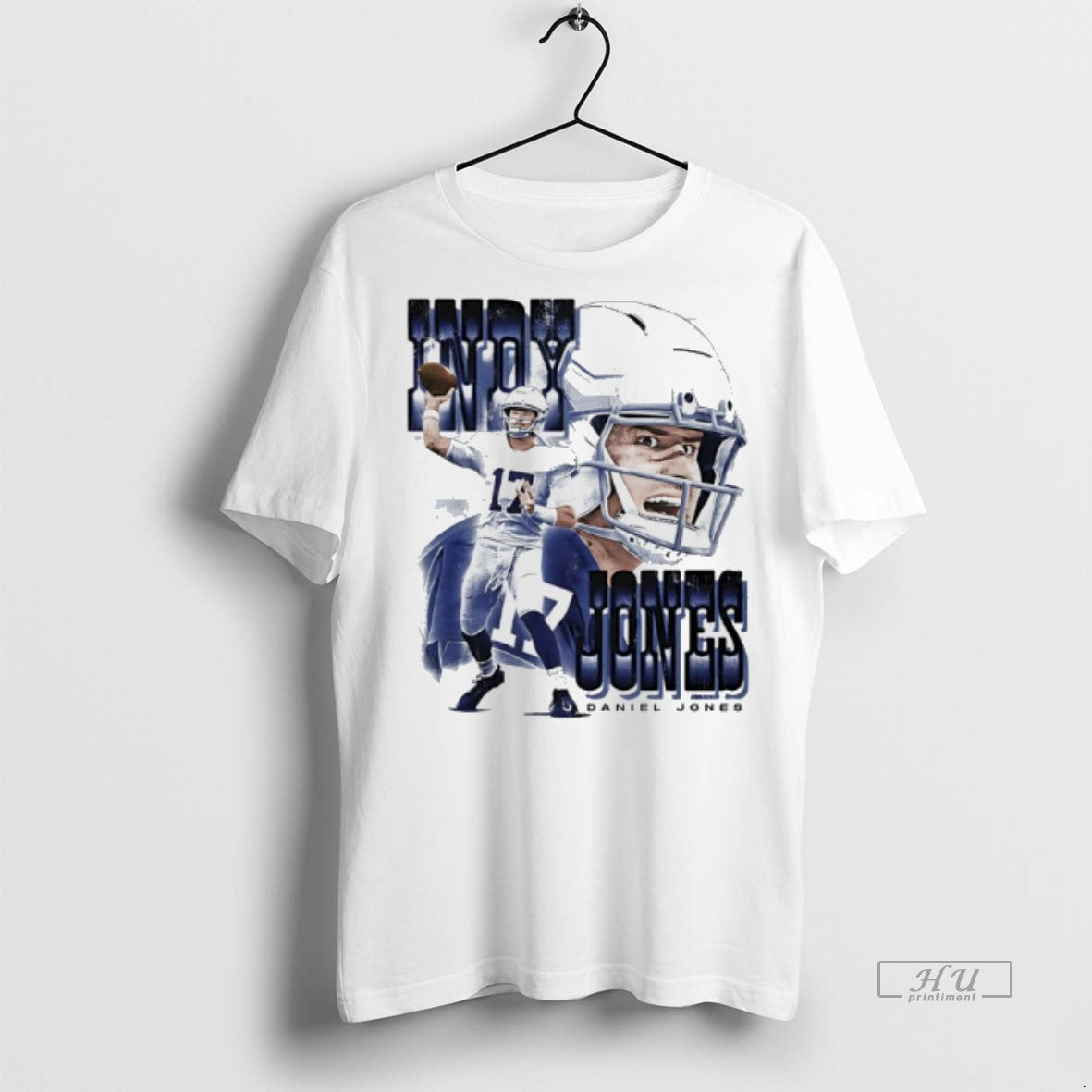 Officials Daniel Jones Indianapolis Indy Player - Adult & Kids T-Shirts, Sweatshirts & Hoodies apparel design preview 1