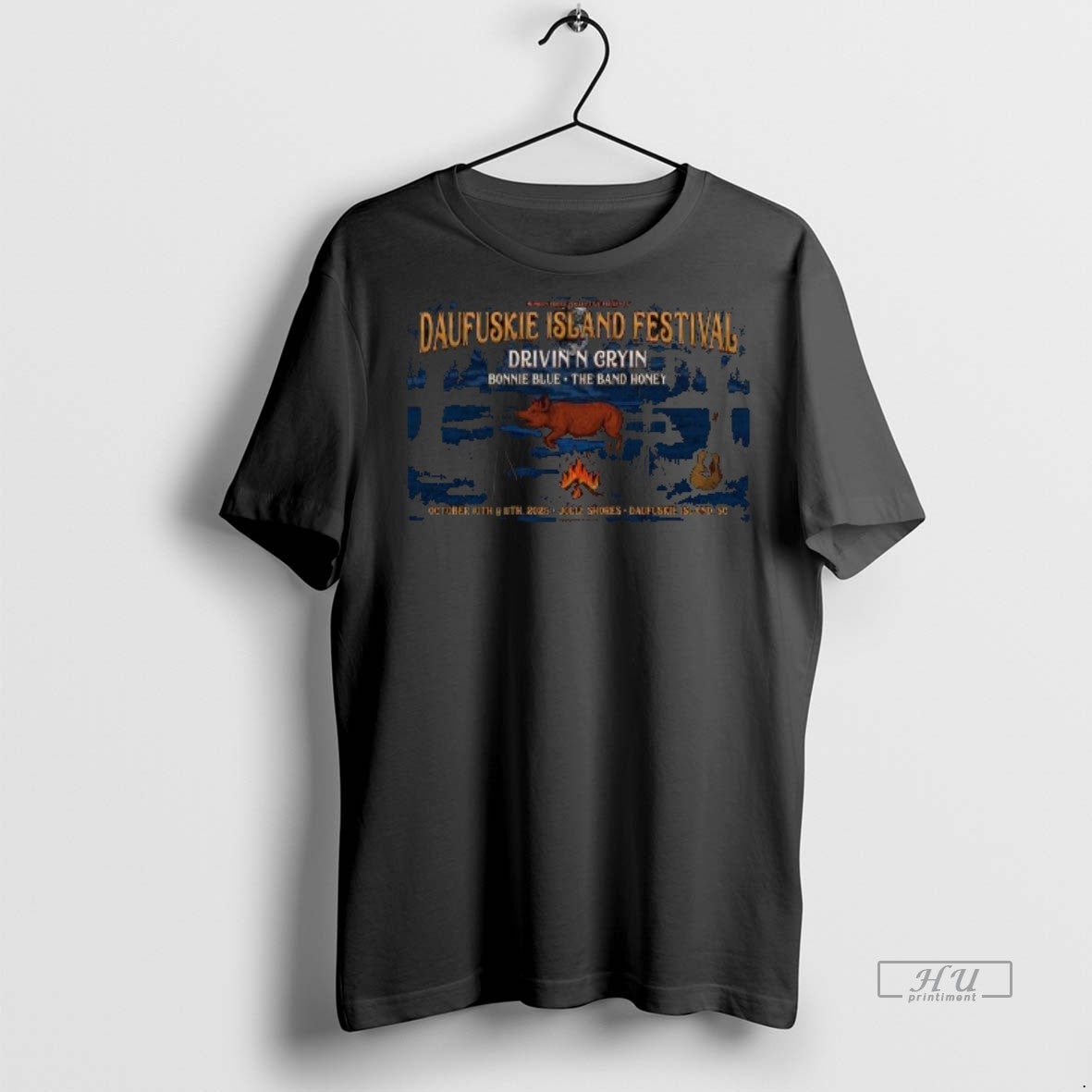 Officials Daufuskie Island Festival October 10 11 - Adult & Kids T-Shirts, Sweatshirts & Hoodies apparel design preview 1
