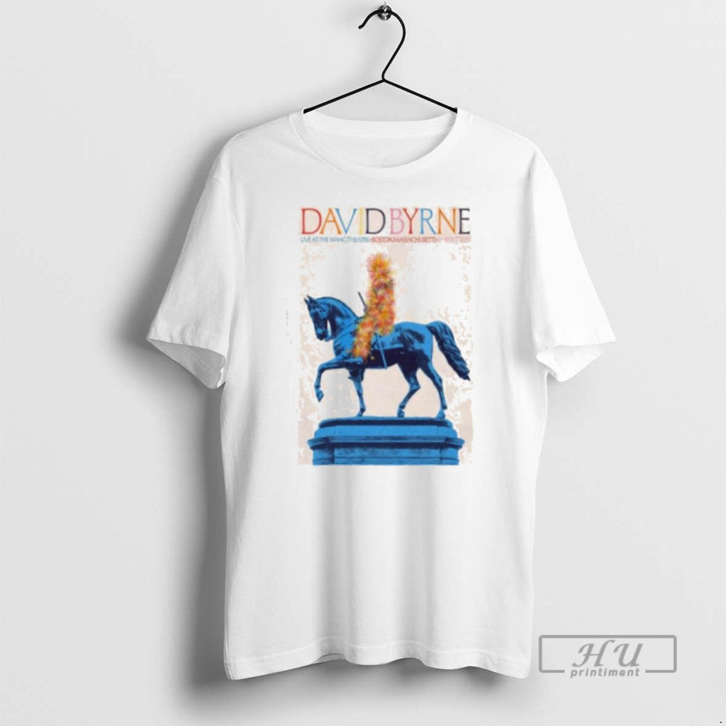 Officials David Byrne Live At The Wang Theatre Boston - Adult & Kids T-Shirts, Sweatshirts & Hoodies apparel design preview 1