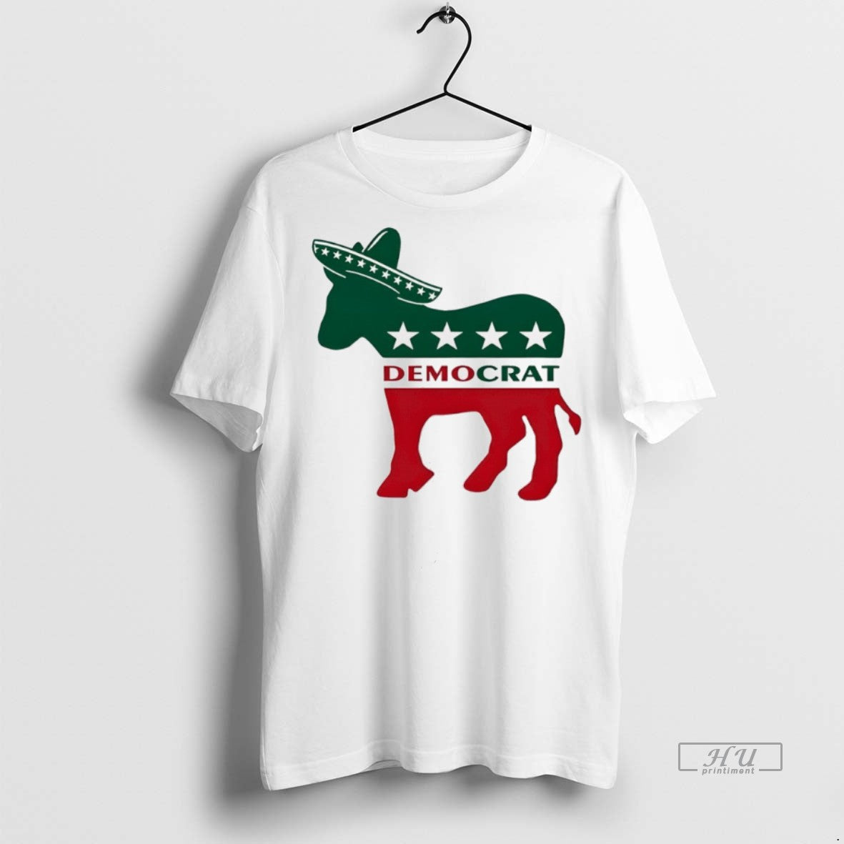 Officials Democrat Donkey Republic Wearing Mexican - Adult & Kids T-Shirts, Sweatshirts & Hoodies apparel design preview 1