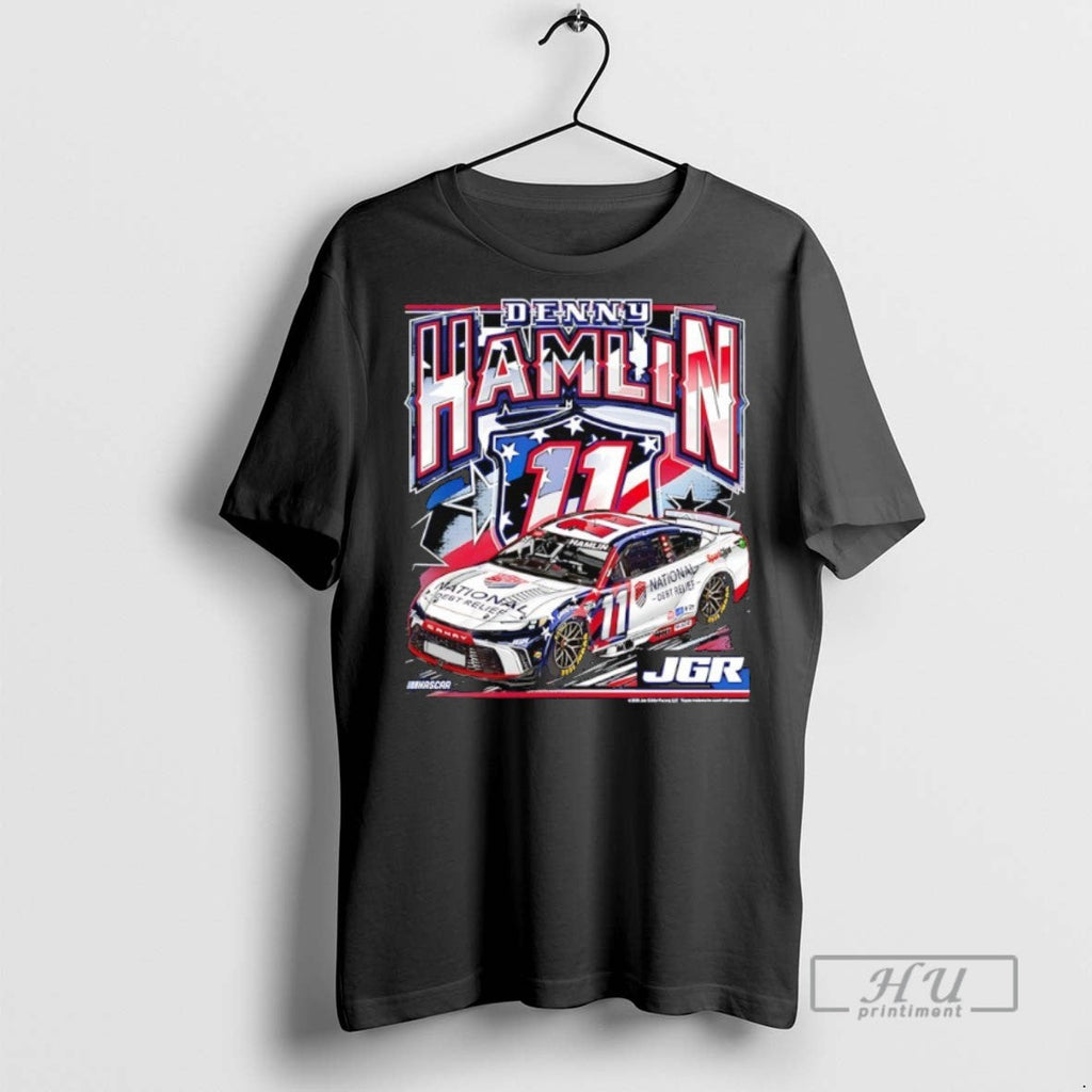 Officials Denny Hamlin 11 Jgr Racing - Adult & Kids T-Shirts, Sweatshirts & Hoodies apparel design preview 1