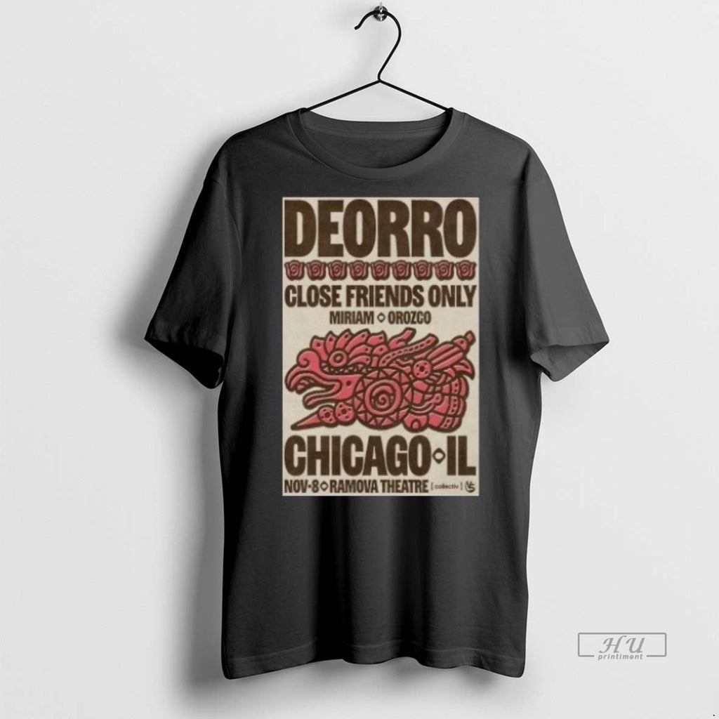 Officials Deorro November 8 2025 Tour Ramova Theatre - Adult & Kids T-Shirts, Sweatshirts & Hoodies apparel design preview 1
