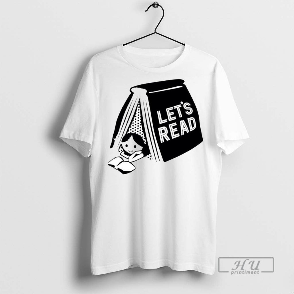 Officials Derek Luh Lets Read - Adult & Kids T-Shirts, Sweatshirts & Hoodies apparel design preview 1