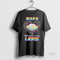 Officials Detroit Lions Football Hope Fight Cancer In - Adult & Kids T-Shirts, Sweatshirts & Hoodies apparel design preview 1