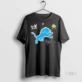 Officials Detroit Lions X Bad Bunny Benito Mascot - Adult & Kids T-Shirts, Sweatshirts & Hoodies apparel design preview 1